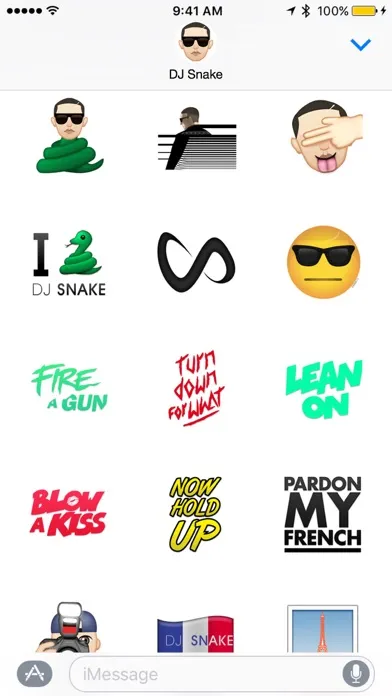 DJ Snake ™ by Moji Stickers Screenshots