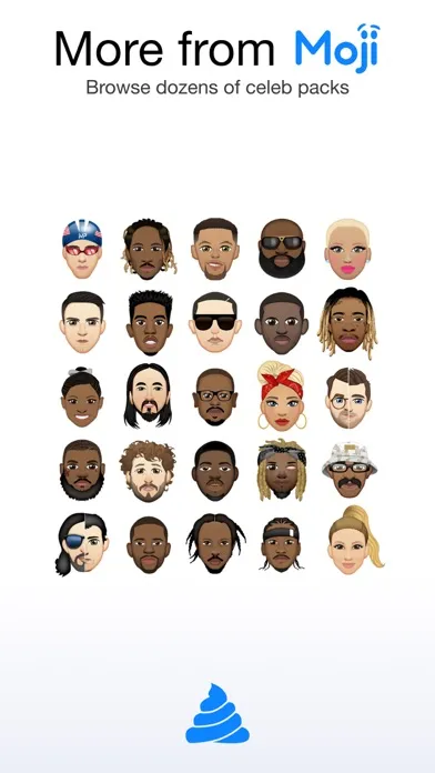 Capturas de tela do DirtyMoji by Moji Stickers
