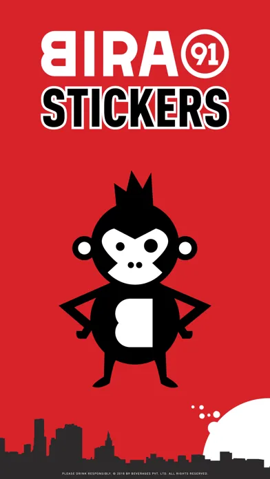 Tangkapan skrin Bira91 Stickers