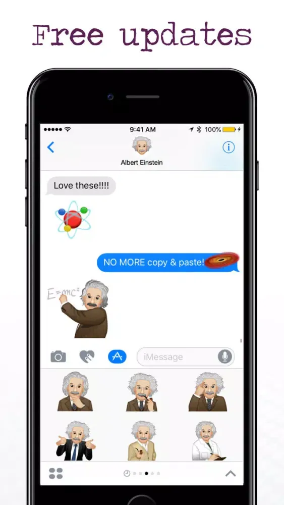 EinsteinMoji ™ by Albert Einstein স্ক্রিনশট