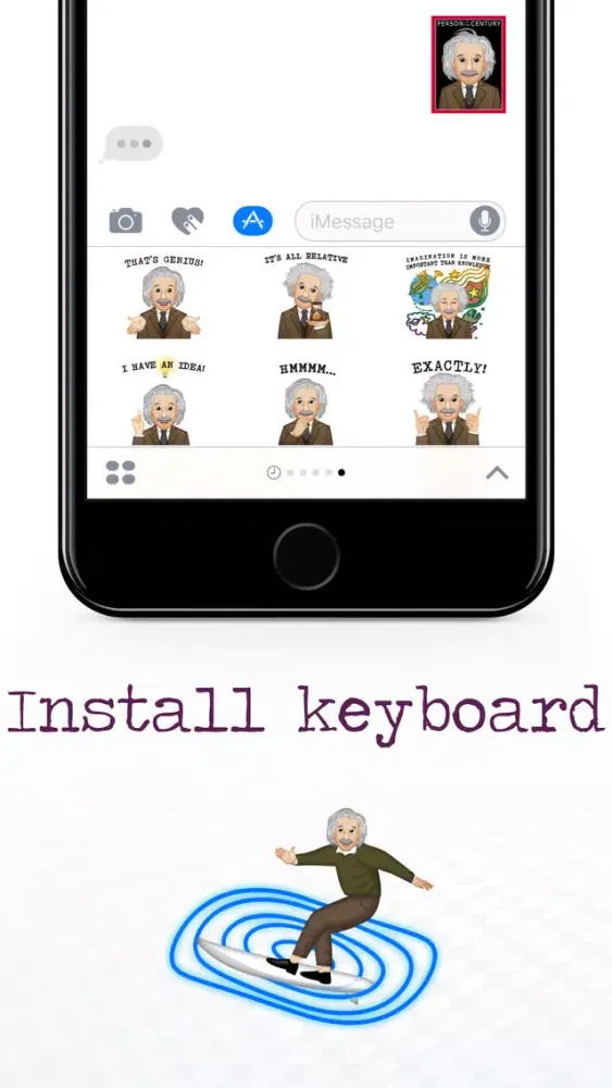 EinsteinMoji ™ by Albert Einstein স্ক্রিনশট