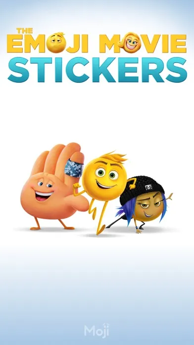 Zrzuty ekranu The Emoji Movie Stickers