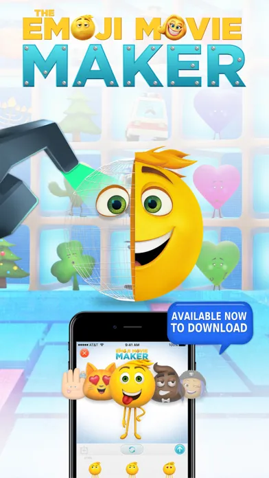 Zrzuty ekranu The Emoji Movie Stickers
