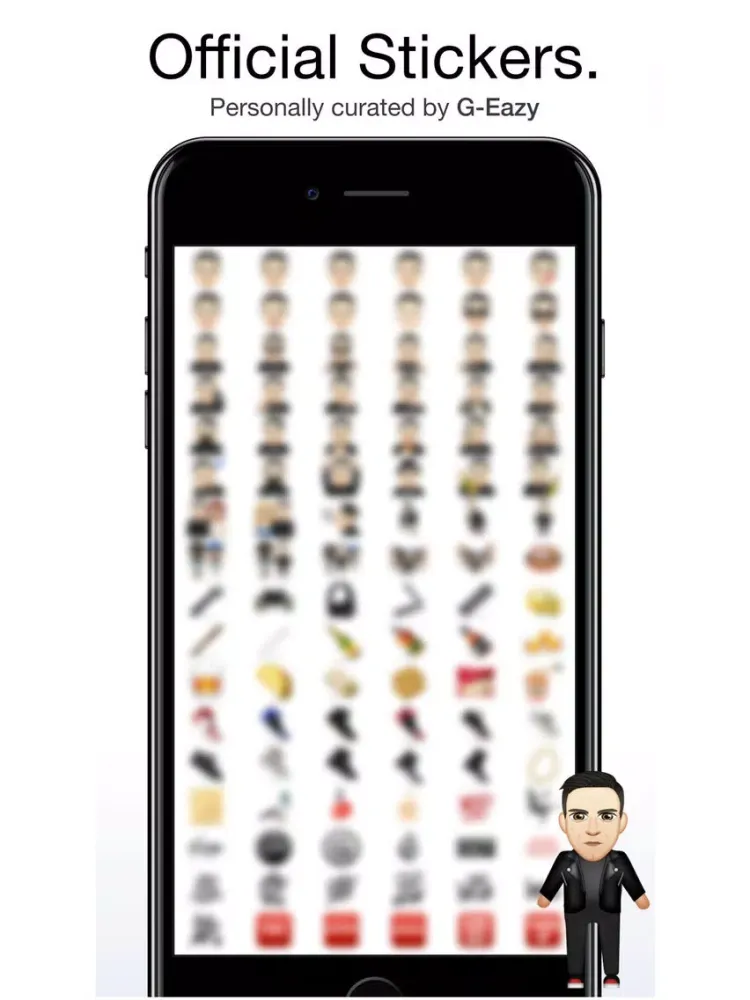 G-Eazy ™ by Moji Stickers iPad  Screenshots