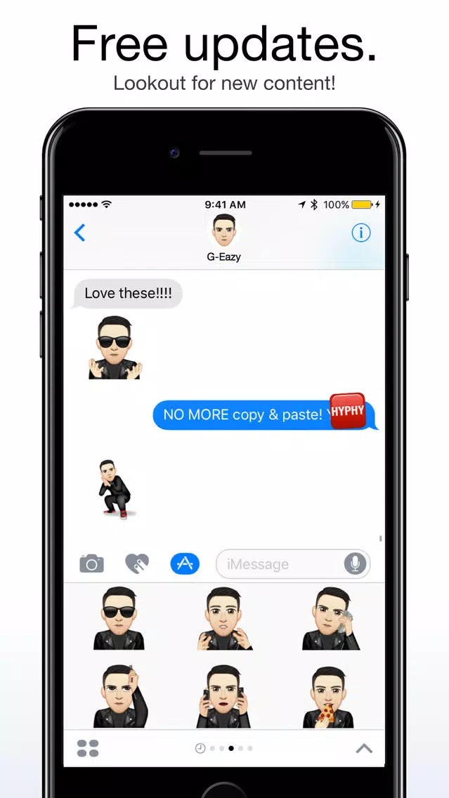 G-Eazy ™ by Moji Stickers स्क्रीनशॉट