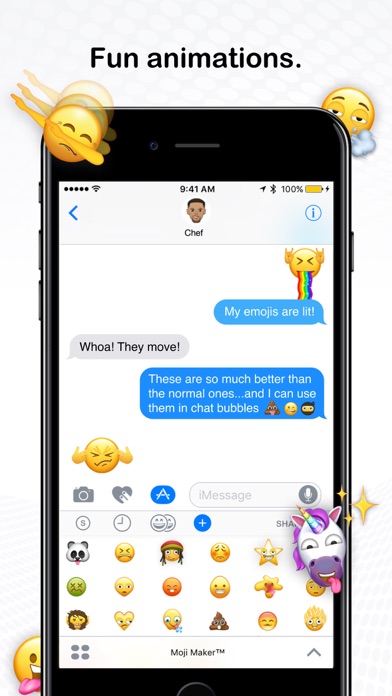 Скриншоты Moji Maker™ | Emoji Messenger