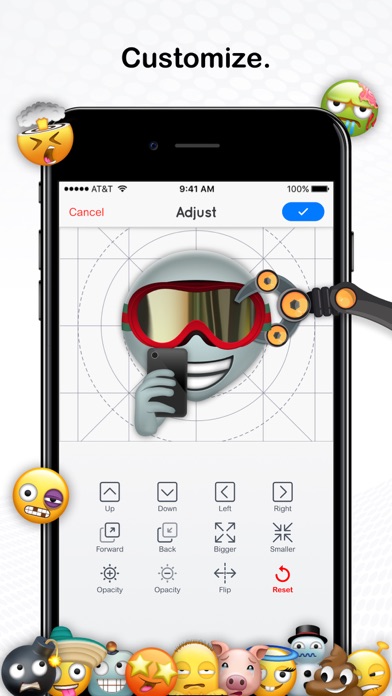 Скриншоты Moji Maker™ | Emoji Messenger