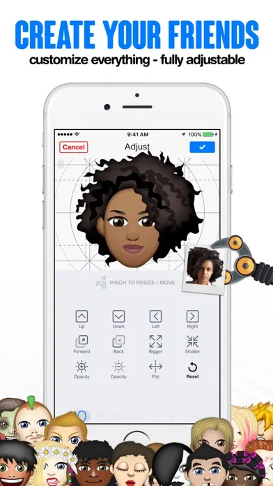 Capturas de pantalla de Moji Me™