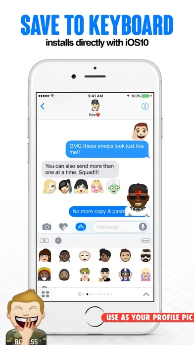 Capturas de pantalla de Moji Me™