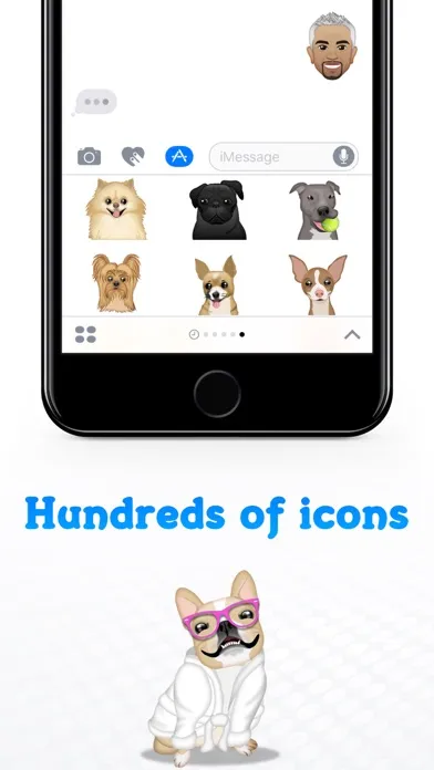 Zrzuty ekranu PetMojis' by The Dog Agency
