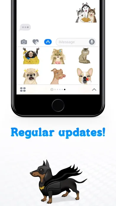 Zrzuty ekranu PetMojis' by The Dog Agency