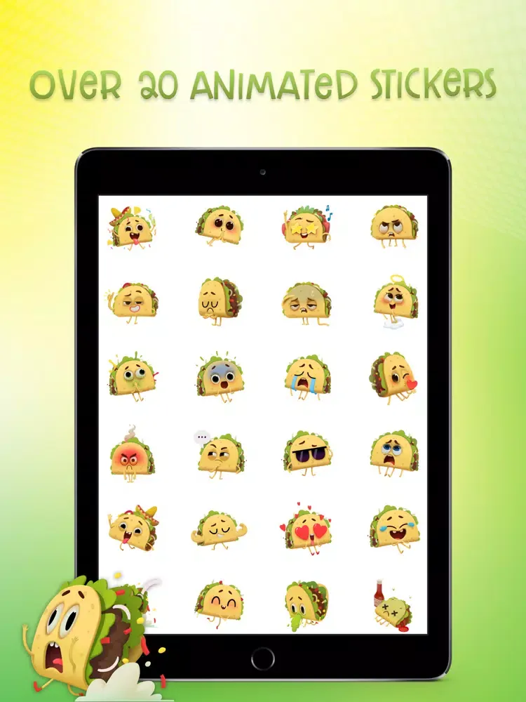 Скриншоты Rocco the Taco (Animated) iPad 