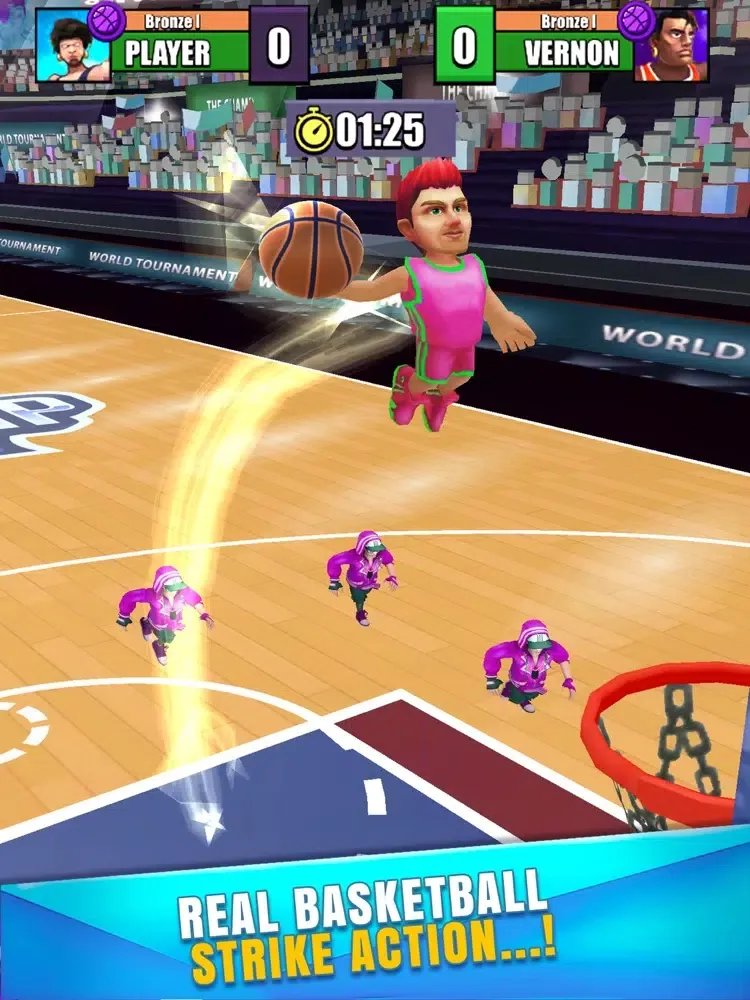 Скриншоты Dunk Flip - Basketball Strike iPad 