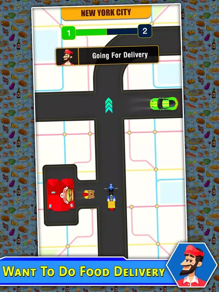 Zrzuty ekranu Deliver Me: Food Delivery Game iPad 
