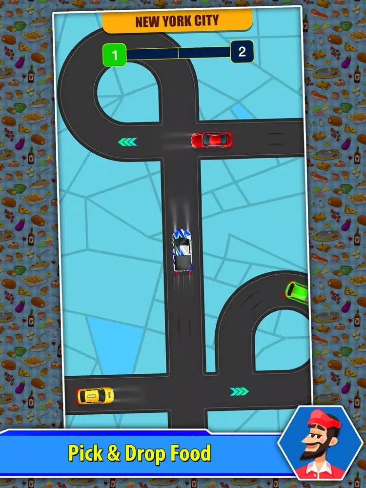 Zrzuty ekranu Deliver Me: Food Delivery Game iPad 