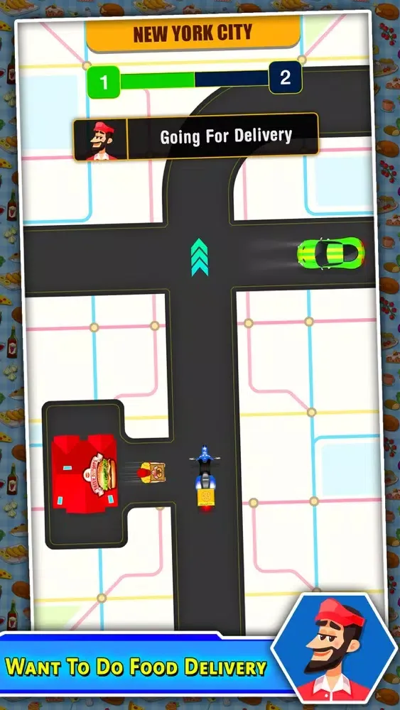 Zrzuty ekranu Deliver Me: Food Delivery Game