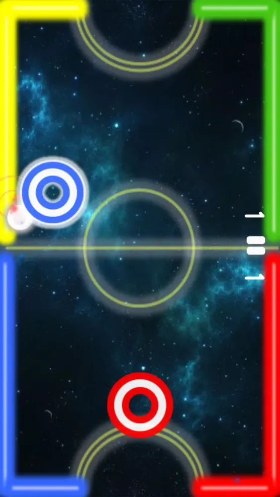 Screenshot di Neon Air Hockey Pro