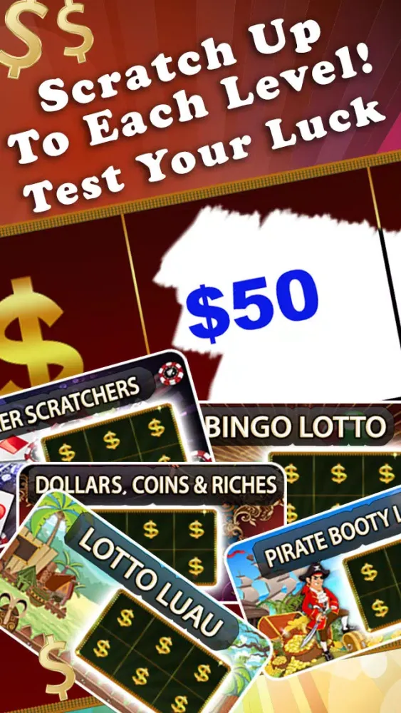 Tangkapan layar Lotto Super Duper Scratch - Lottery Ticket Scratchers