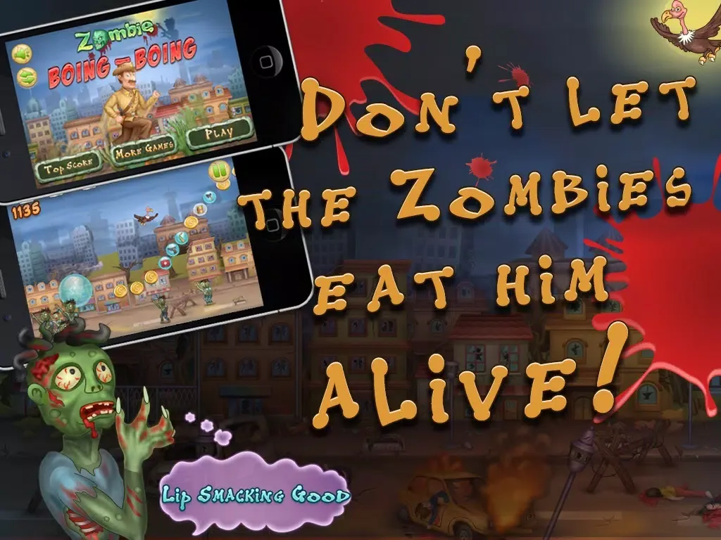 Zombie Boing-Boing Free iPad  سکرین شاٹس