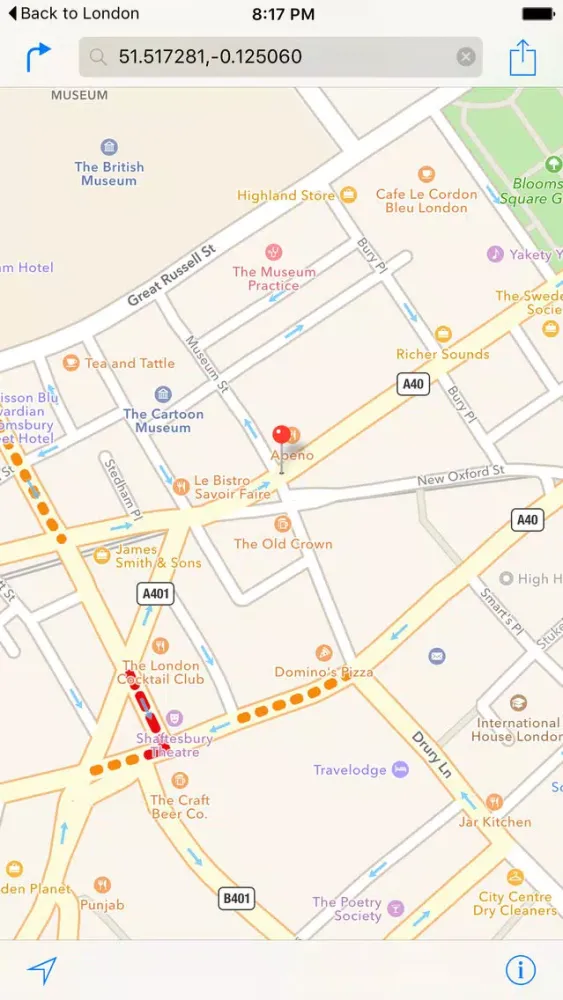 London Free WiFi應用截圖
