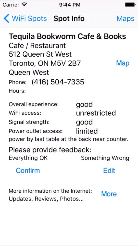 Screenshot di Toronto Free WiFi