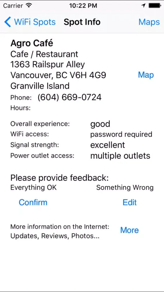 Screenshot di Vancouver Free WiFi