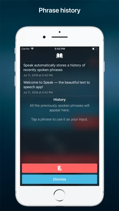 Capturas de pantalla de Speak • Speech Synthesizer