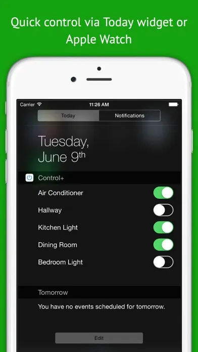 Control+ Quickly control your Belkin WeMo devices for Apple Watch 스크린샷