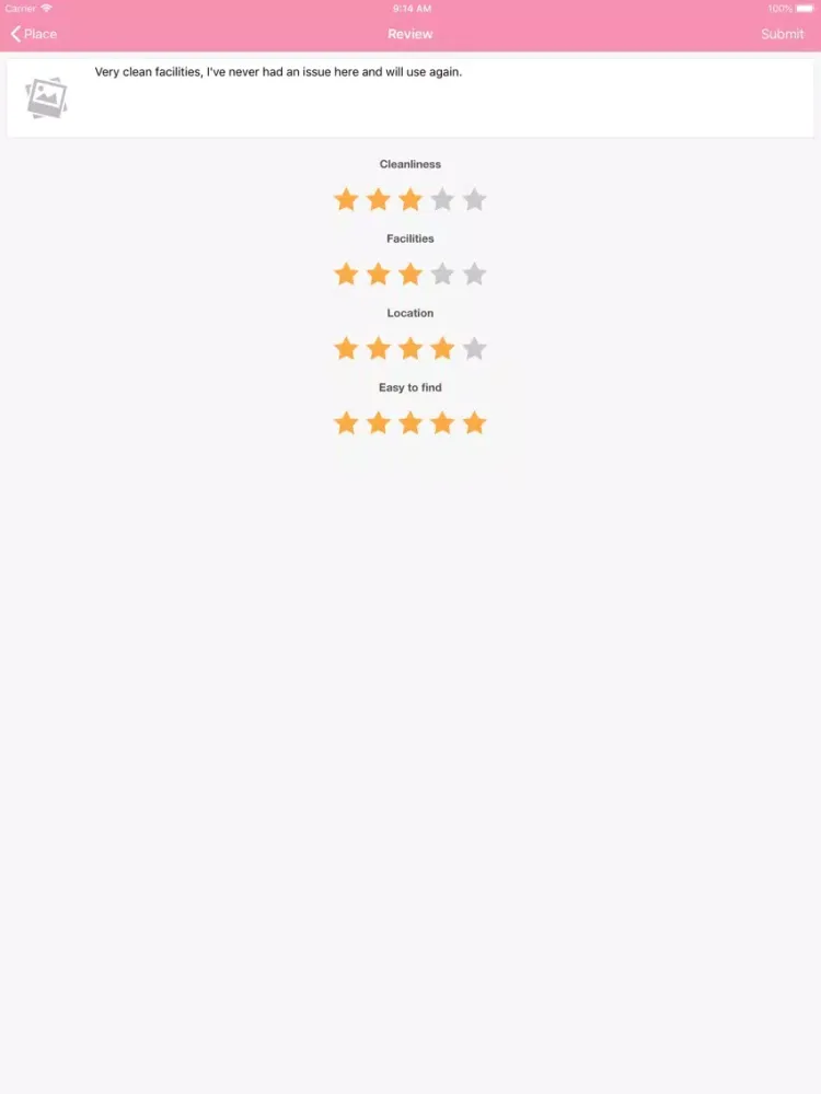 Ảnh chụp màn hình của Gender Neutral Toilet Finder iPad 