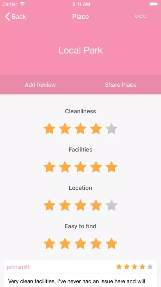 Ảnh chụp màn hình của Gender Neutral Toilet Finder