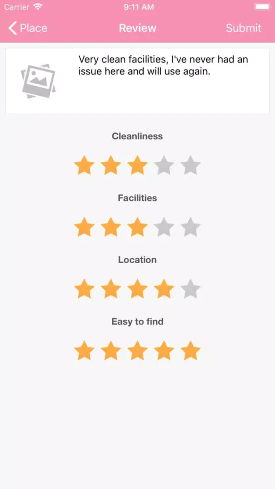 Ảnh chụp màn hình của Gender Neutral Toilet Finder