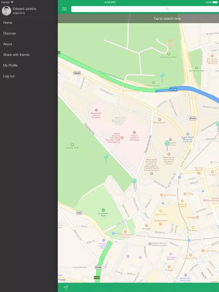 SOLE Connect iPad  سکرین شاٹس