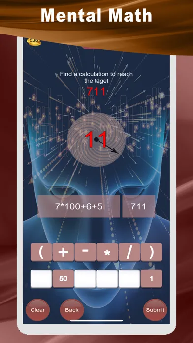 Ảnh chụp màn hình của Countdown Numbers Game