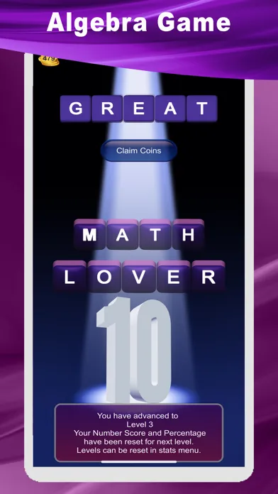 Ảnh chụp màn hình của Countdown Numbers Game