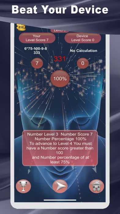 Ảnh chụp màn hình của Countdown Numbers Game