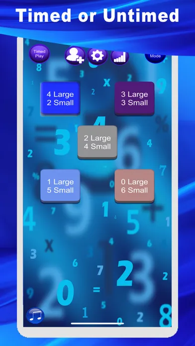Ảnh chụp màn hình của Countdown Numbers Game