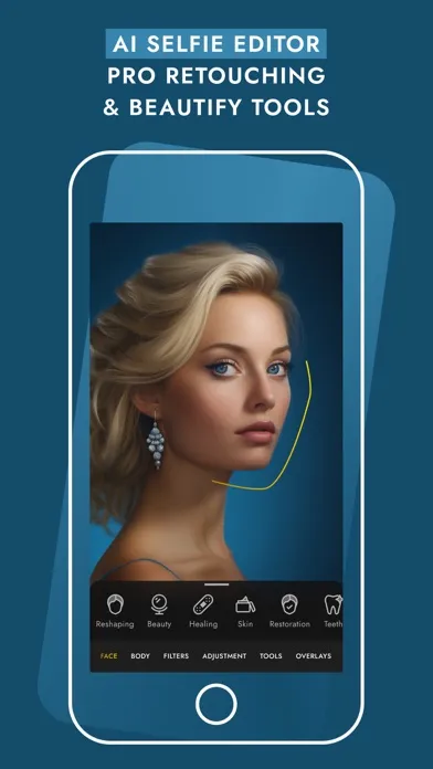 Captures d'écran de Muza: AI Face & Body Editor