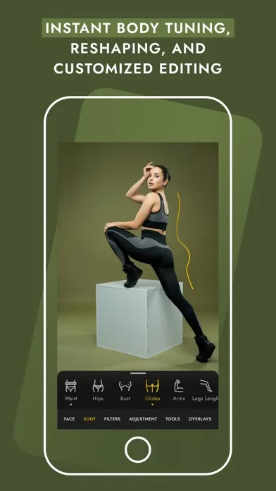 Captures d'écran de Muza: AI Face & Body Editor