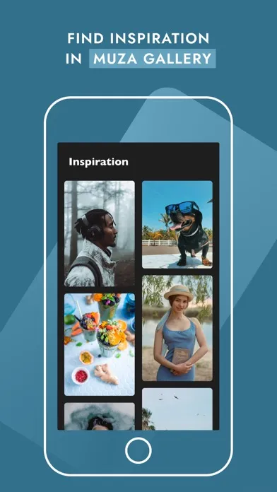 Captures d'écran de Muza: AI Face & Body Editor
