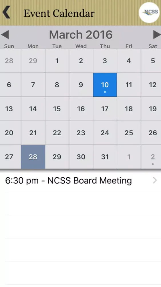 National Conference of State Societies應用截圖