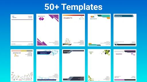 Letterhead Maker スクリーンショット