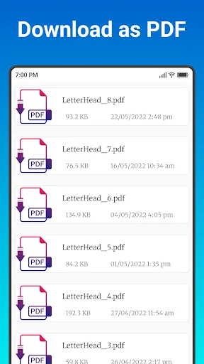 Letterhead Maker スクリーンショット