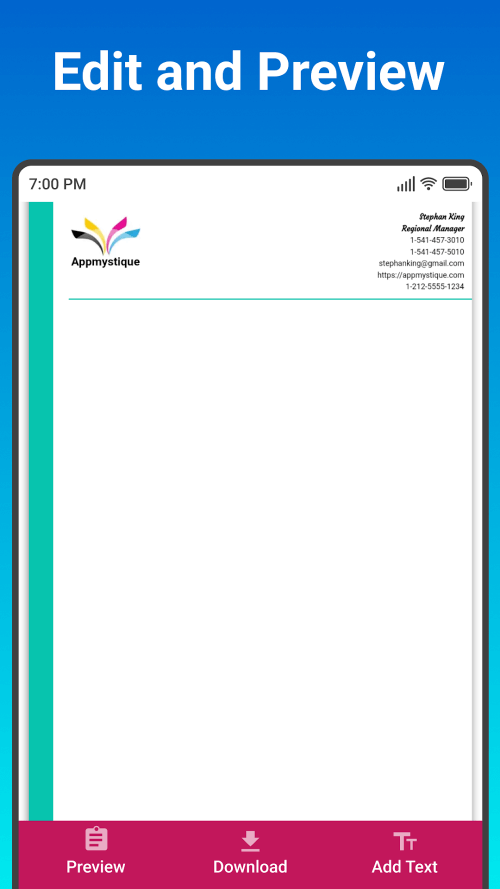 Letterhead Maker-screenshot-3