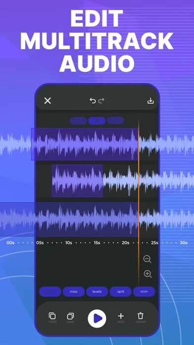 ภาพหน้าจอของ AudioLab：Song Maker, Editor
