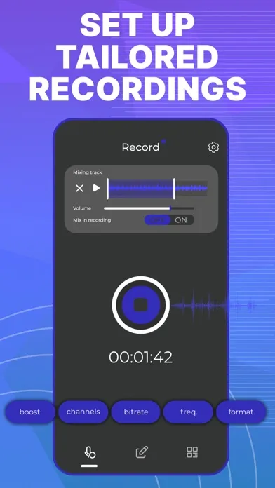 ภาพหน้าจอของ AudioLab：Song Maker, Editor