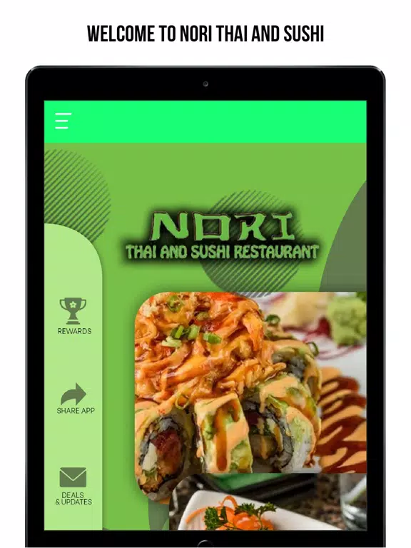 Nori Thai and Sushi iPad  স্ক্রিনশট