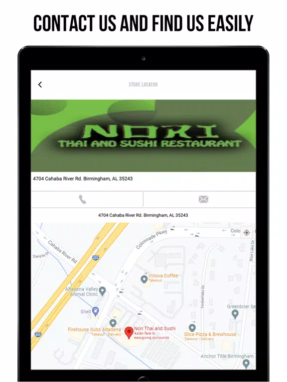 Nori Thai and Sushi iPad  স্ক্রিনশট