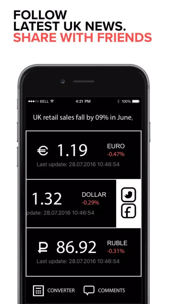 British Pound Sterling PRO 스크린샷