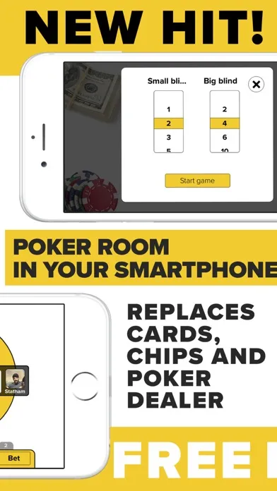Anyplace ONLINE POKER - Texas Holdem with friends. スクリーンショット