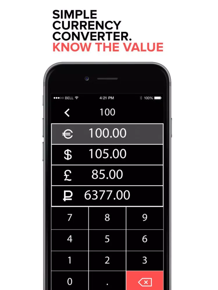 Capturas de pantalla de EURO exchange rate. EUR to USD iPad 